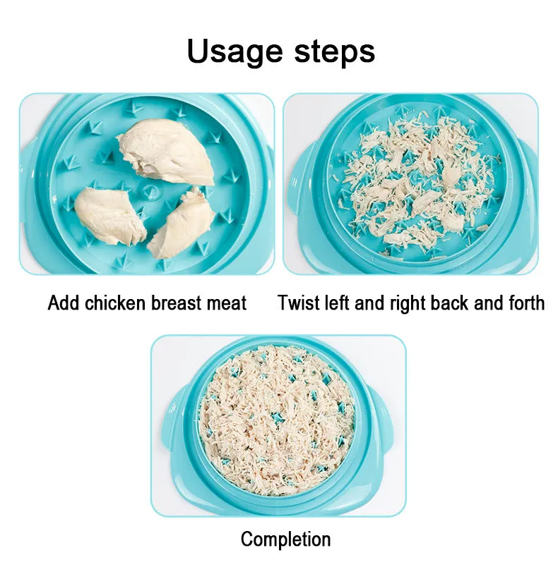 2pcs Red New Chicken Shredder | Effortless Chicken Breast Shredding Tool | Meal Prep & Baby Food