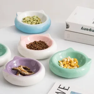 Ceramic Anti-Slip Pet Bowl for Small Dogs and Cats