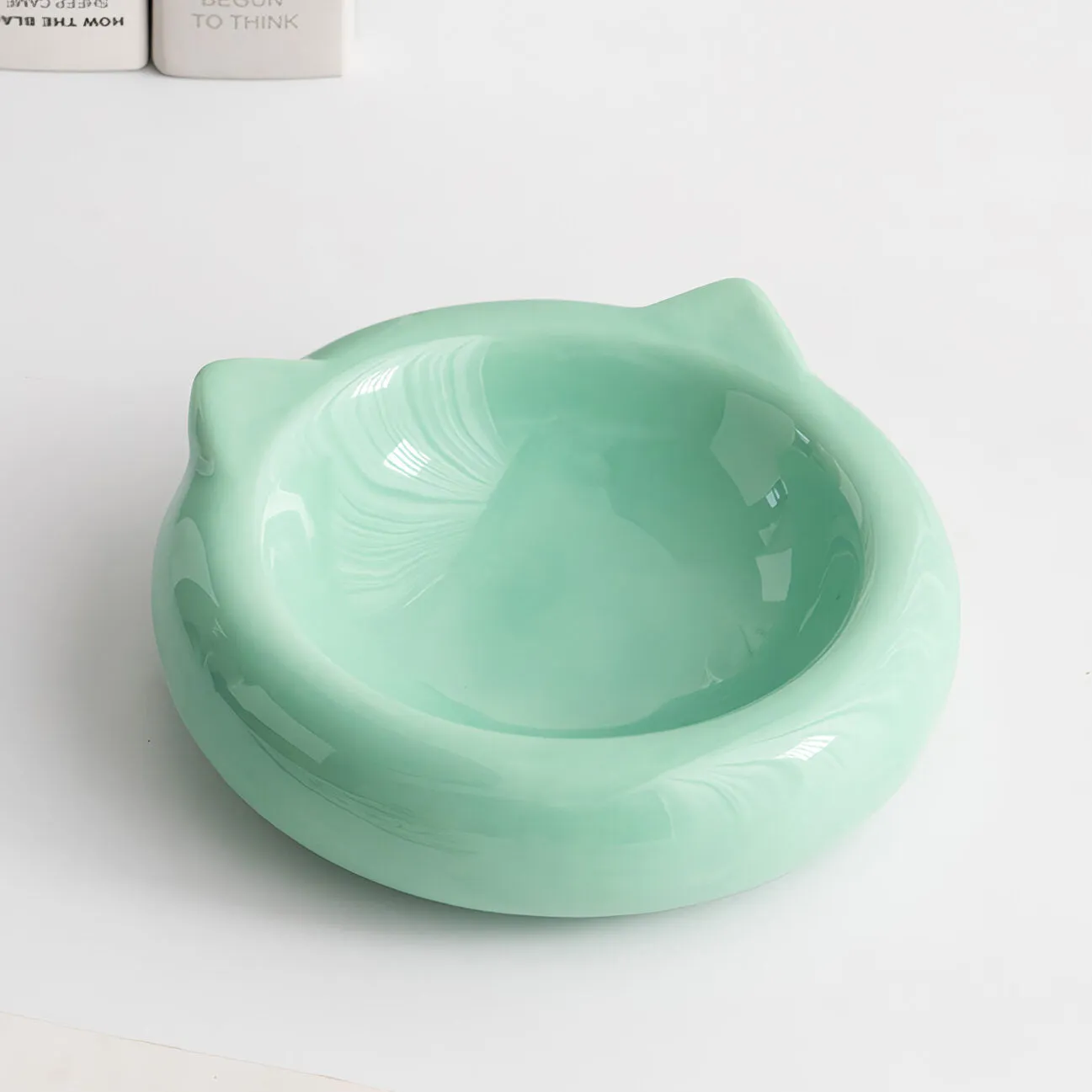 Ceramic Anti-Slip Pet Bowl for Small Dogs and Cats