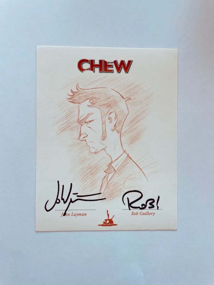 Chew Nomnibus TP w/ Signed Bookplate