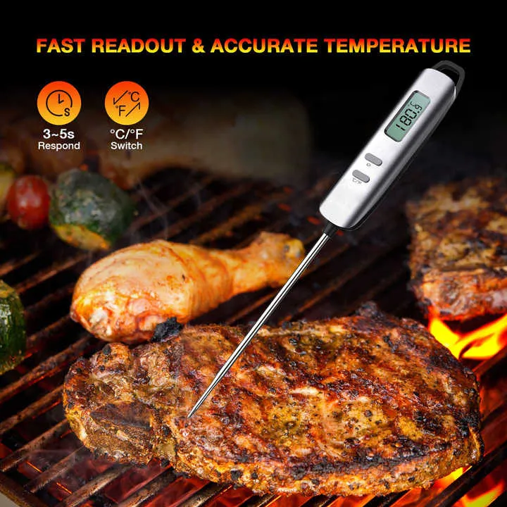 Digital Metal Food Thermometer-مقياس حرارة رقمي