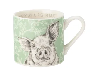 Fieldview Farm Pig Mug