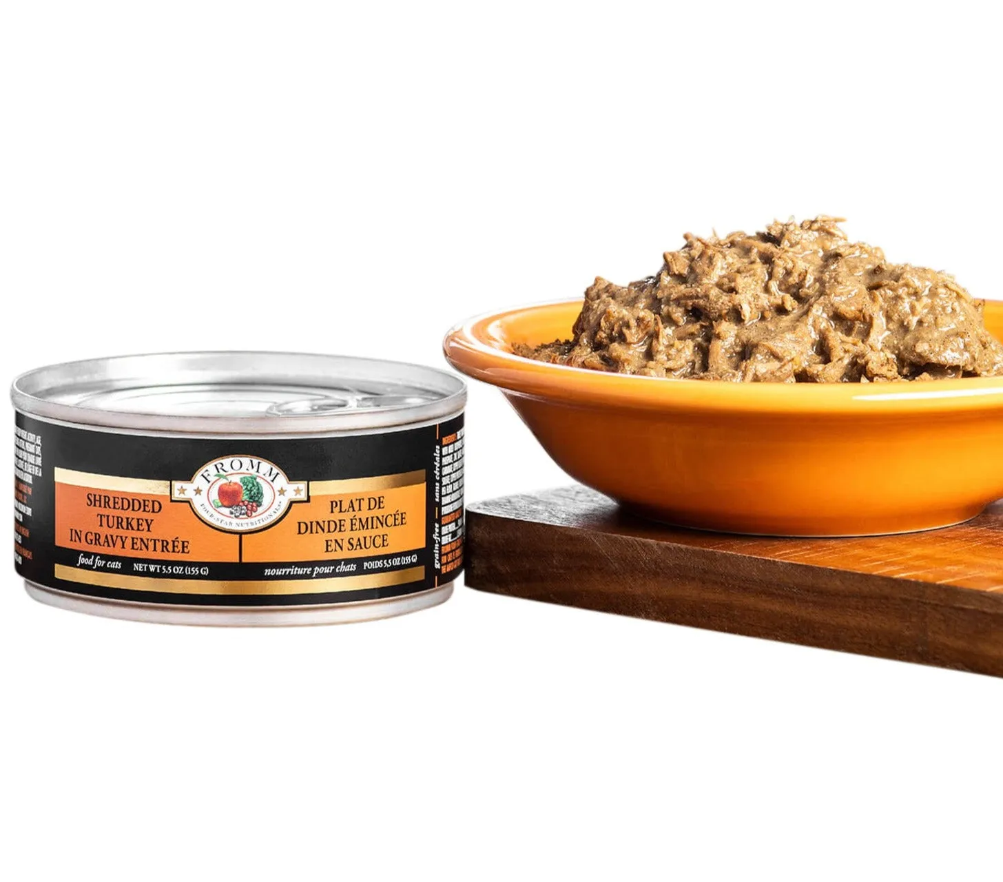 Fromm Four-Star Wet Cat Food Shredded in Gravy Entrée