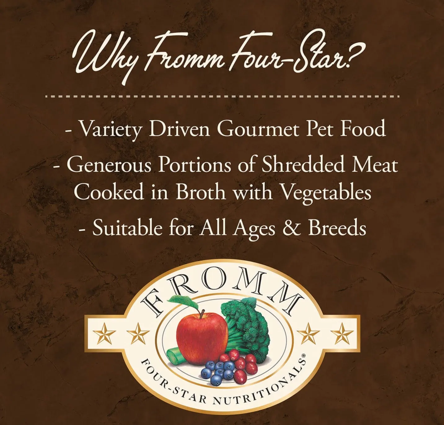 Fromm Four-Star Wet Cat Food Shredded in Gravy Entrée