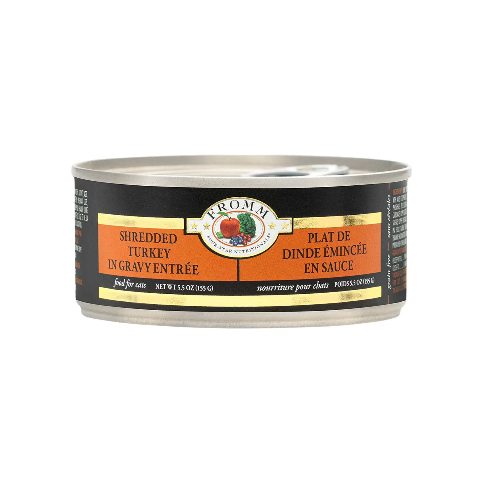 Fromm Four-Star Wet Cat Food Shredded in Gravy Entrée