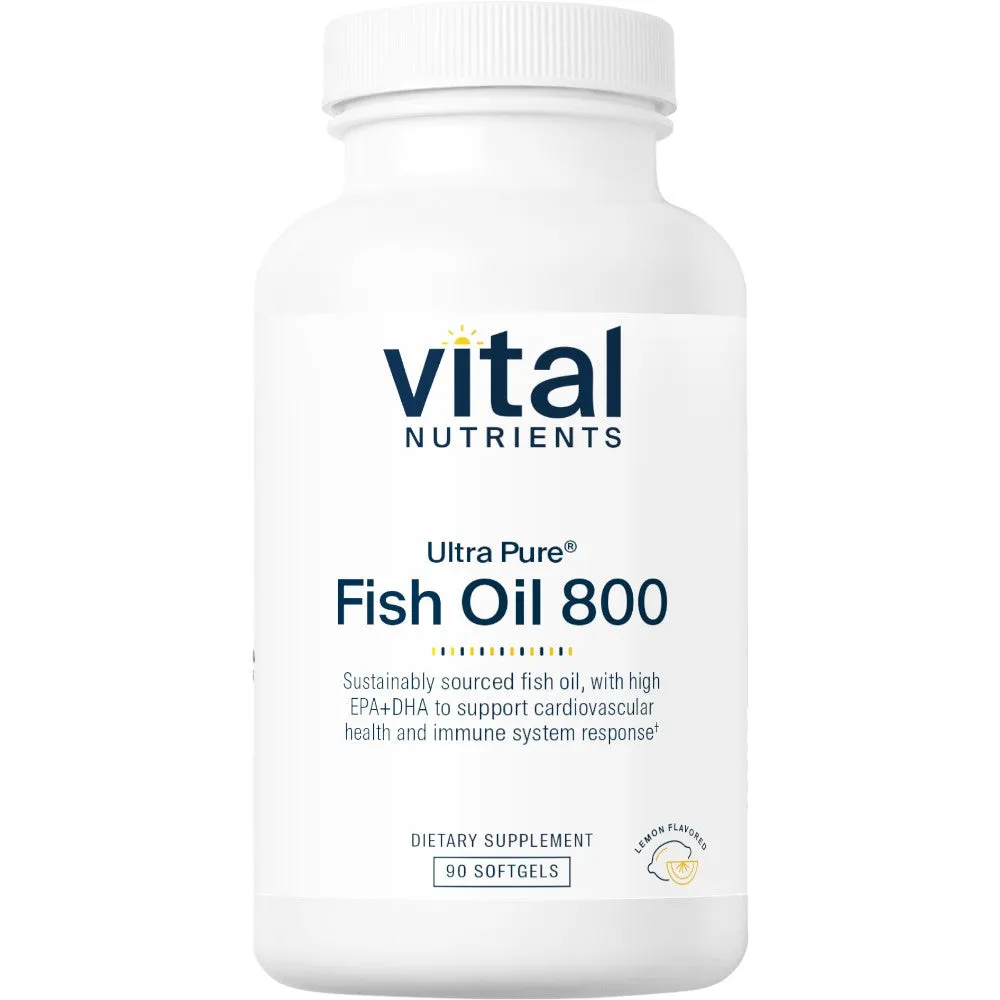 Ultra Pure Fish Oil 800 90 caps by Vital Nutrients